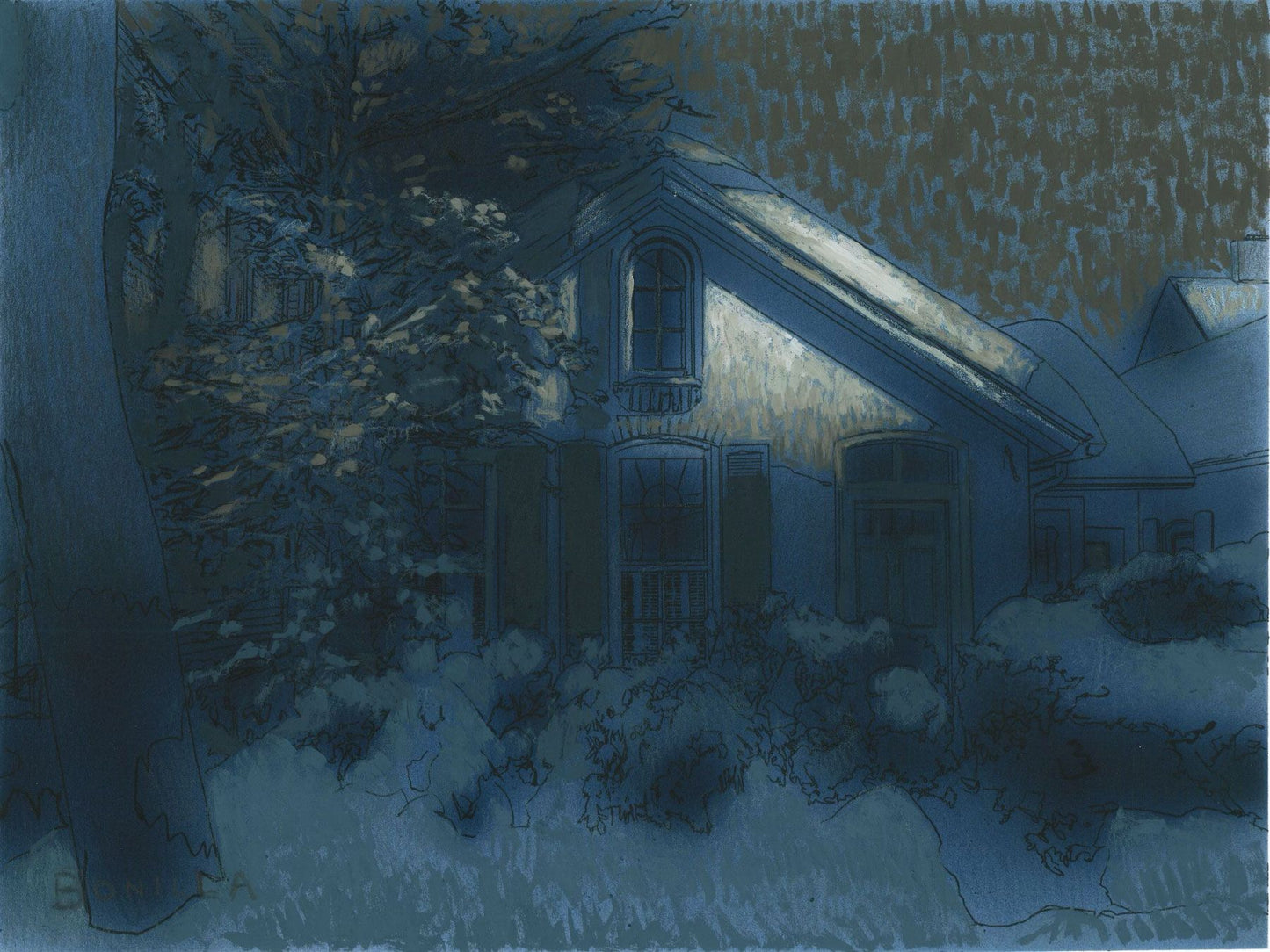 Mixed Media Drawing & Painting Demonstration